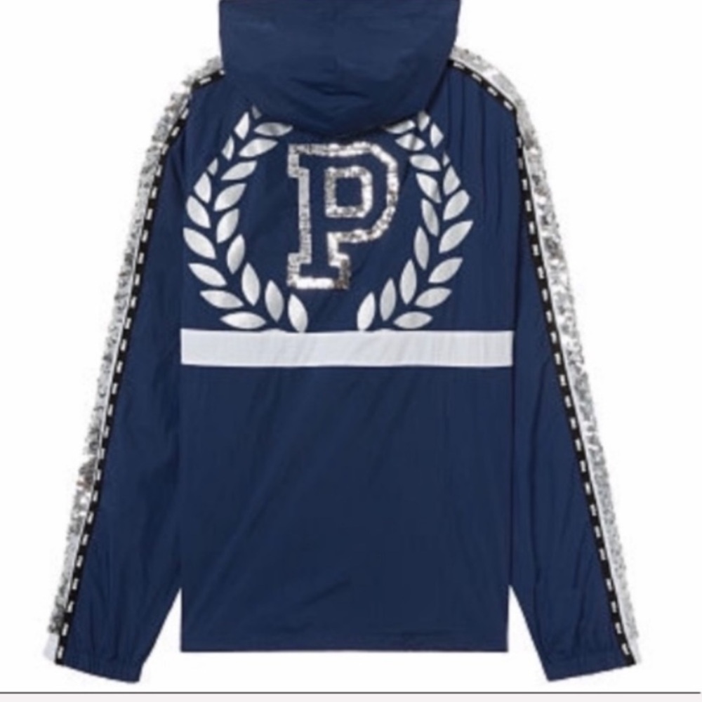 VS PINK Snap Funnel Neck Sport Jacket